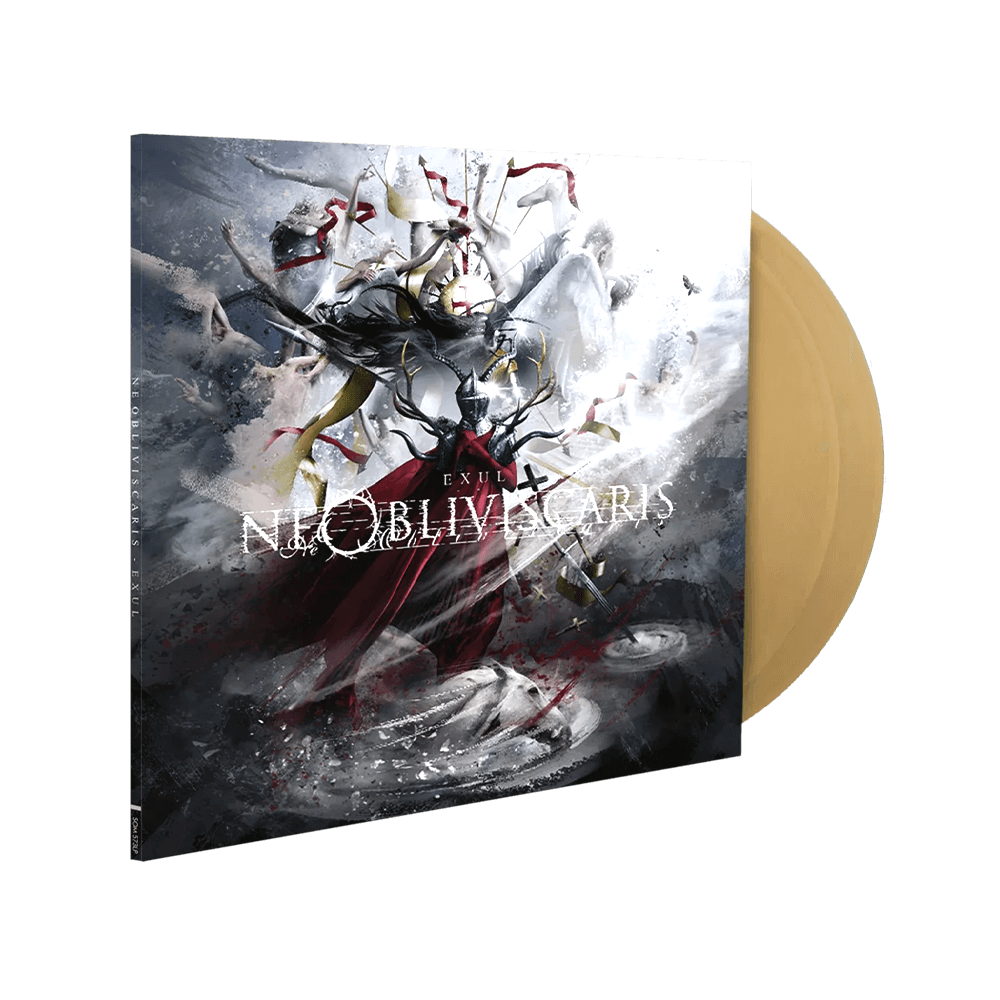 Exul 2x12" Vinyl - Marbled Clear/Gold image 0