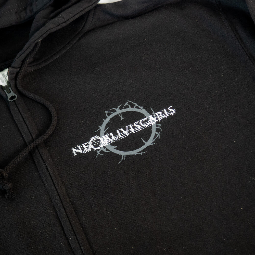 As The Dead Sigh Zip Hoodie - Black