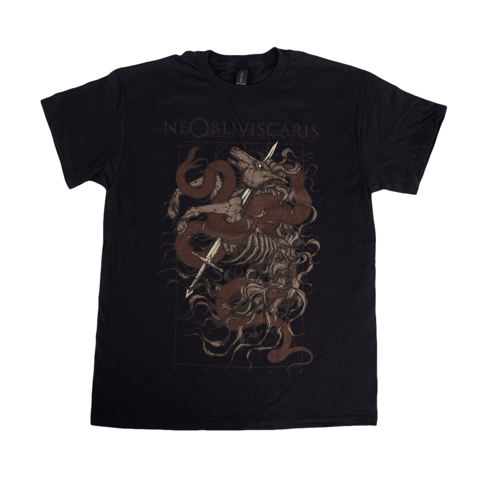 Equus Horse Tee - Black