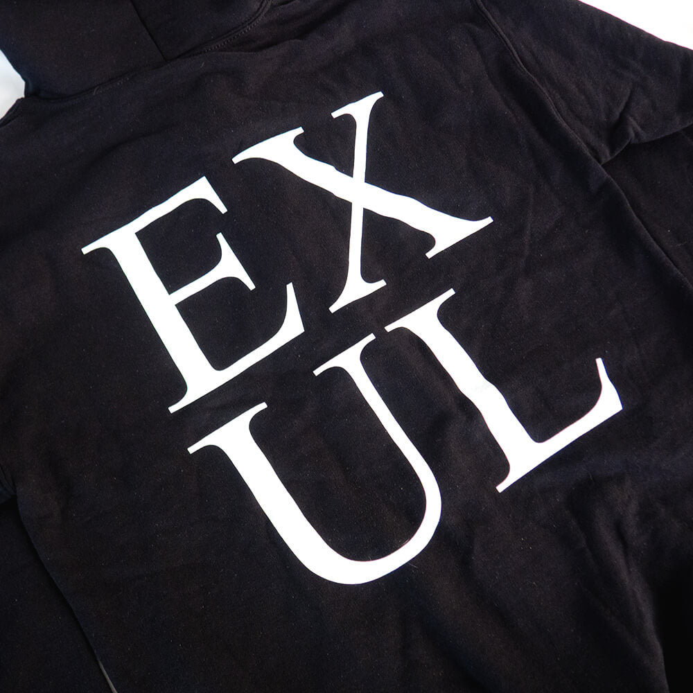 Exul Zip Hoodie - Black