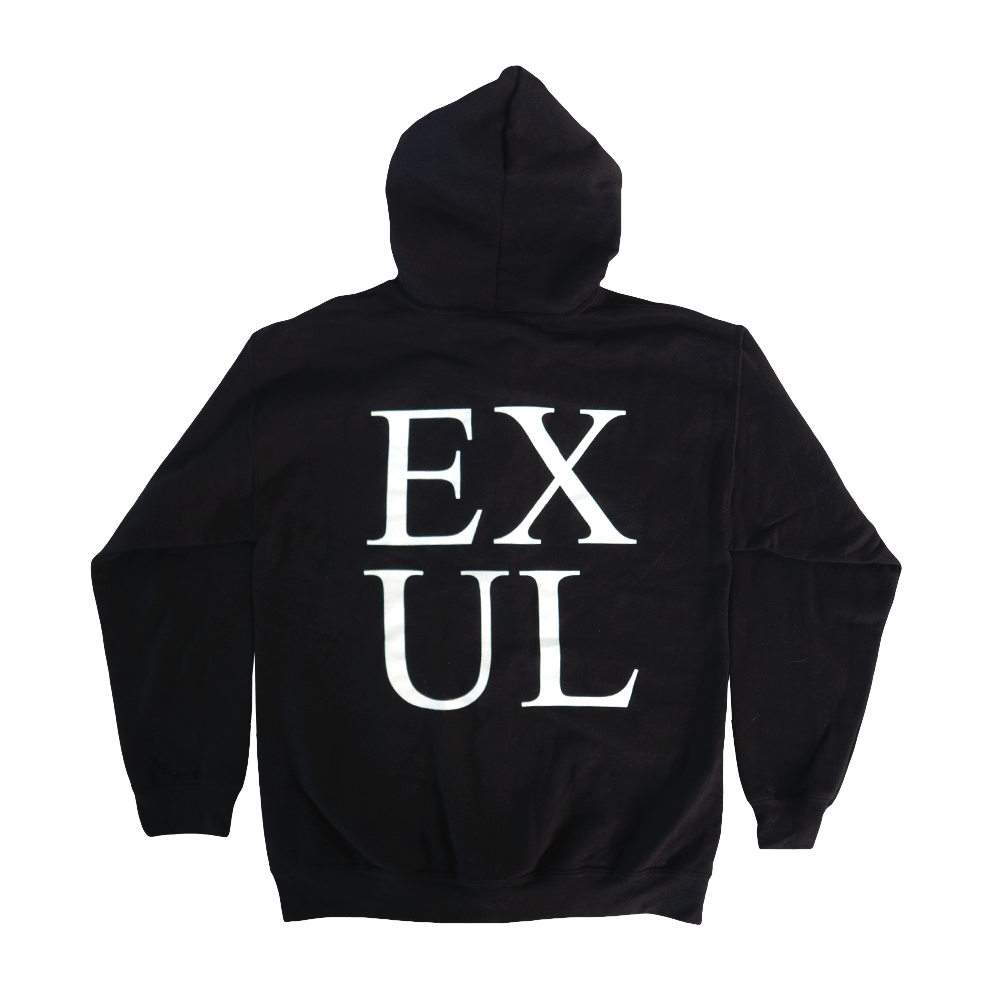 Exul Zip Hoodie - Black