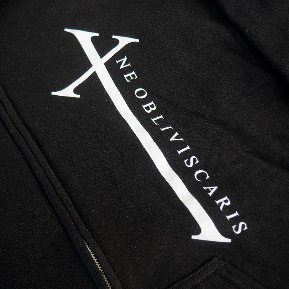 Exul Zip Hoodie - Black