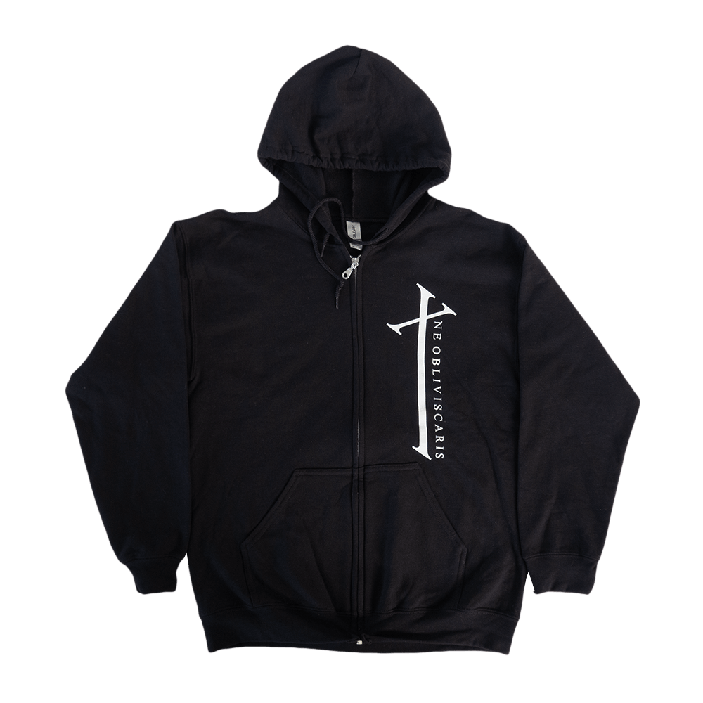 Exul Zip Hoodie - Black