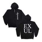 Exul Zip Hoodie - Black