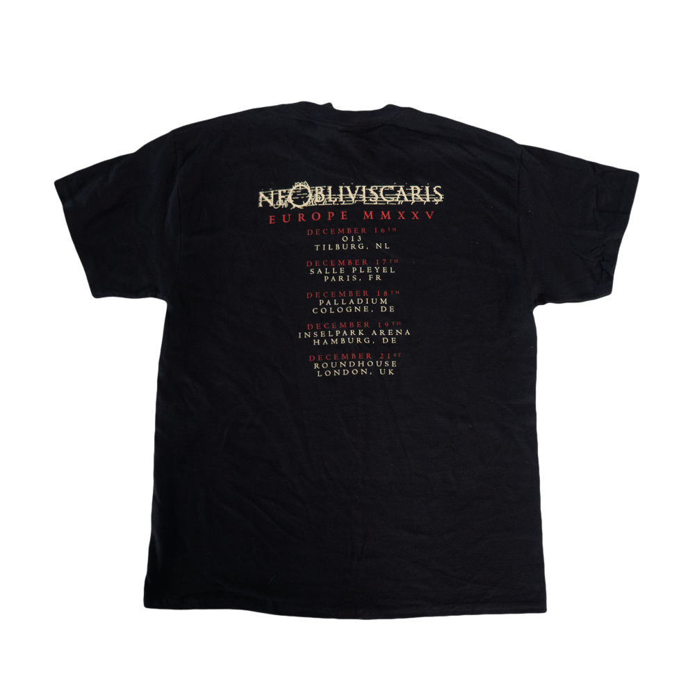 EU/UK Tour 26 Tee - Black