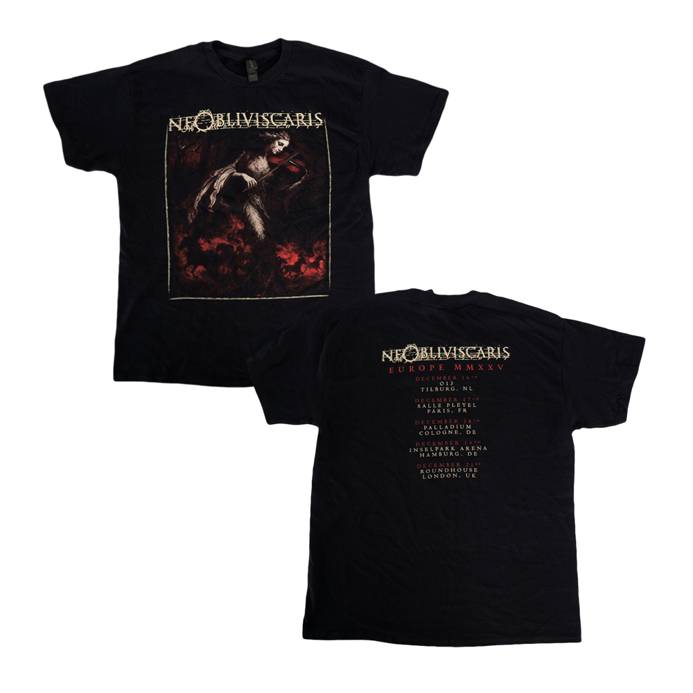 EU/UK Tour 26 Tee - Black