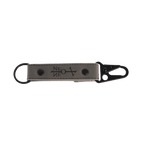 Logo Key Fob - Grey
