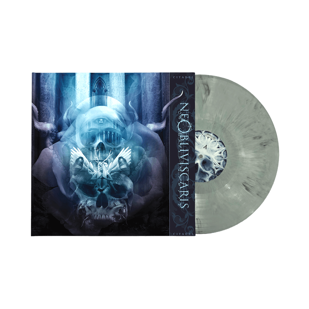 Citadel 12" Vinyl - White/Black/Green Marbled image 0