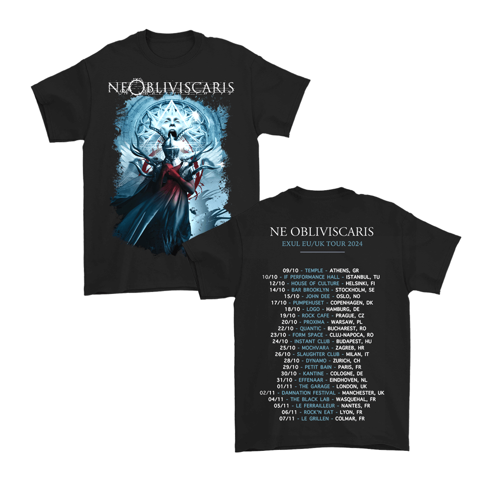 EU/UK 2024 Tour Tee - Black image 0
